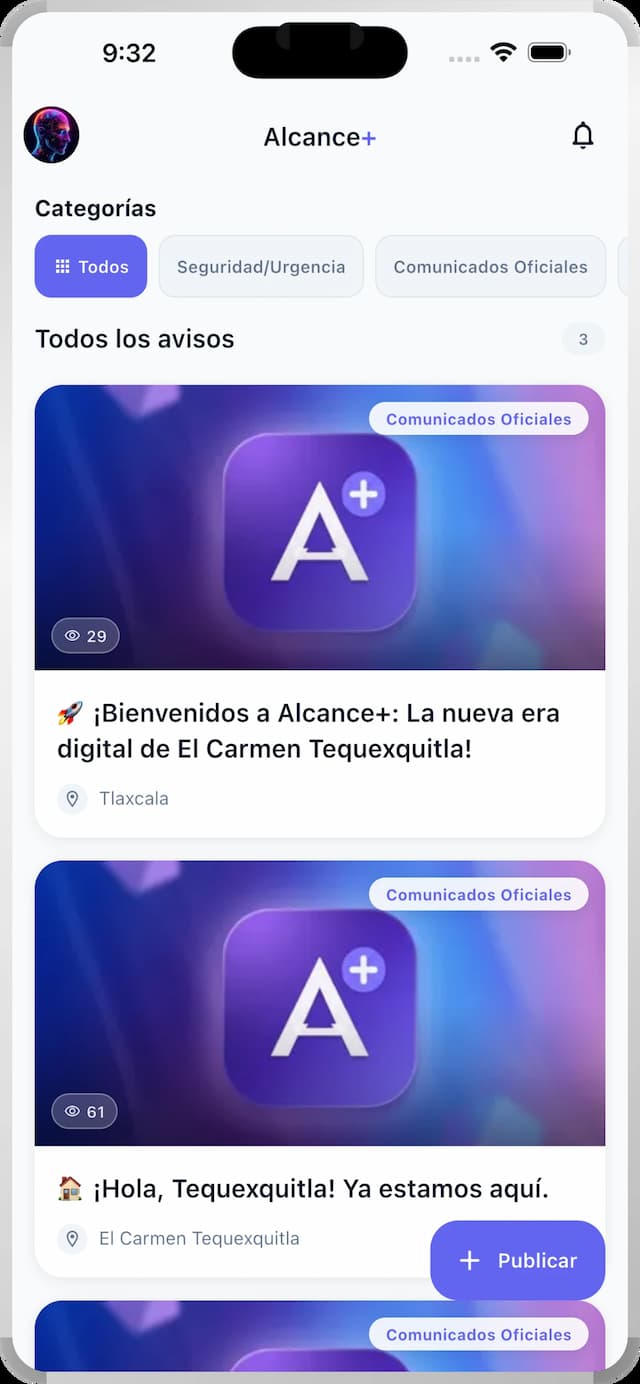 App Alcance+